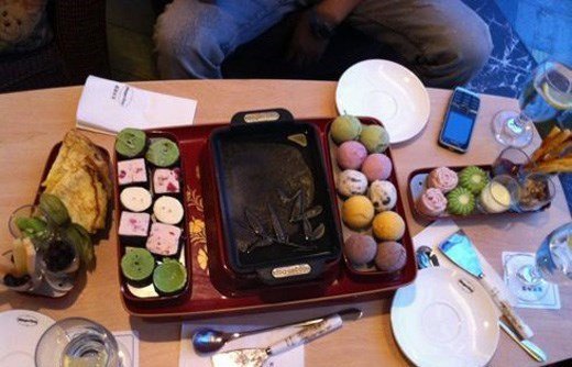 火焰冰淇淋铁板烧