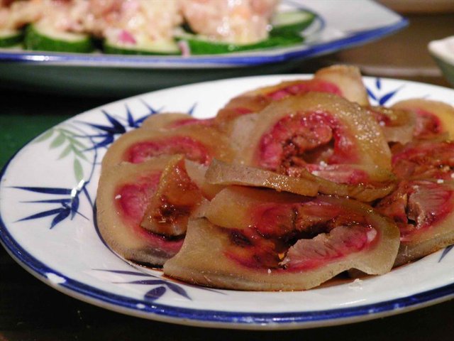 叉烧拼水晶牛尾