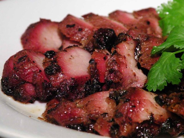 叉烧拼水晶牛尾