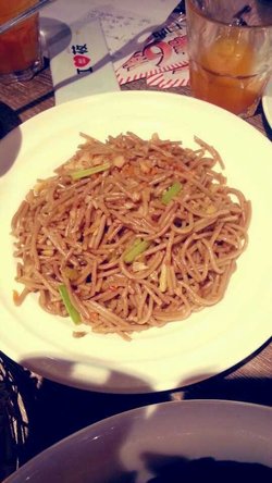 酸菜炒莜面