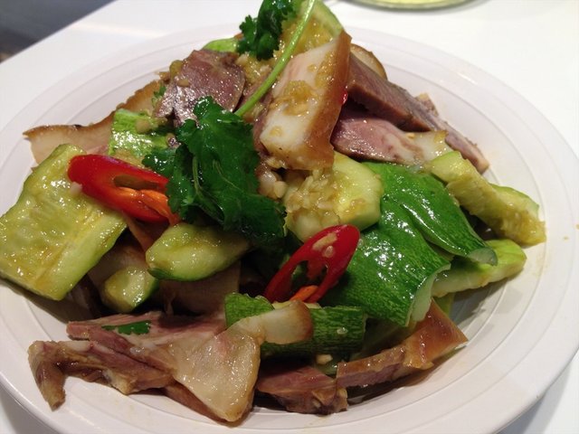 海阳黄瓜拌山东烧肉