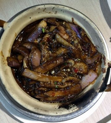 鱼香茄子煲