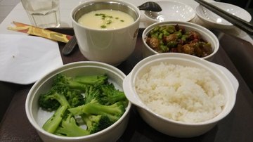 毛豆鸡块套餐