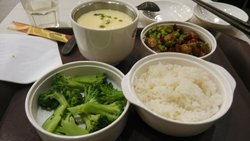 毛豆鸡块套餐