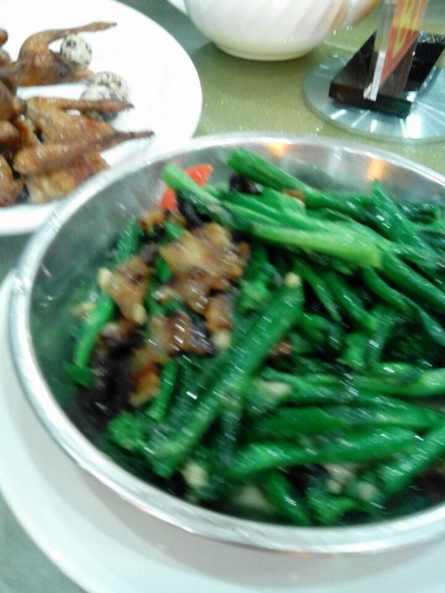 腊香姜汁炒芥兰