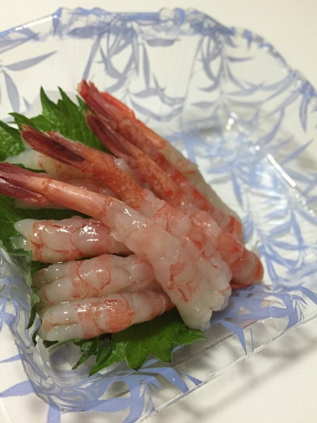 甜虾刺身