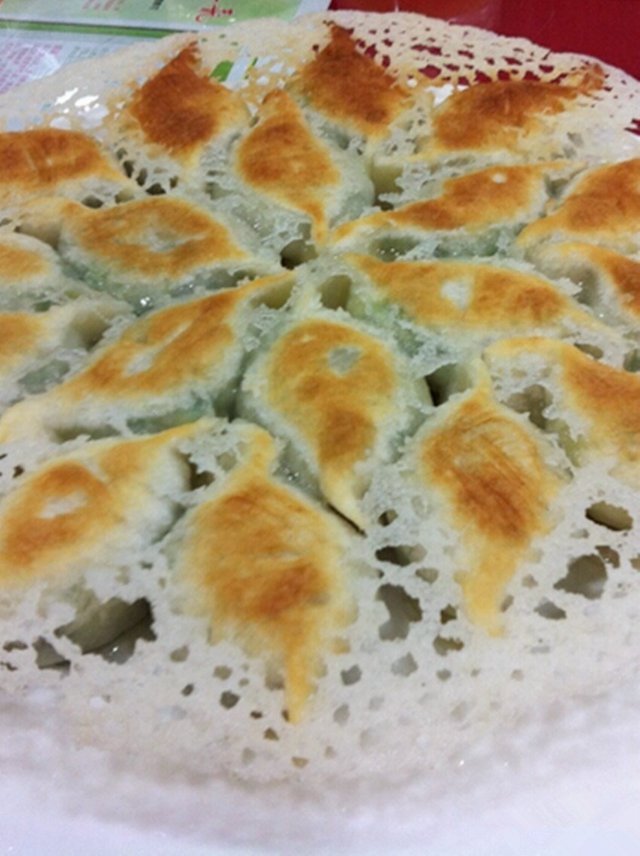 冰花煎饺（素）