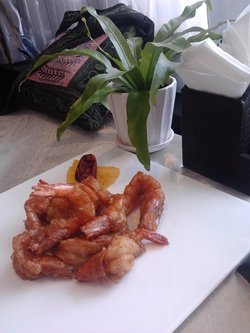 果香酥皮虾
