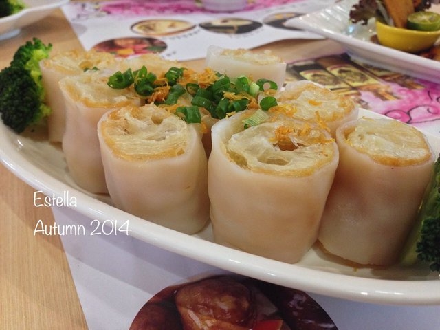 香葱瑶柱炸两肠