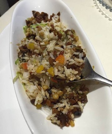 黑椒牛肉粒炒饭