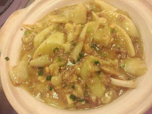 老蛏凉瓜煲