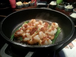 葱焖虾