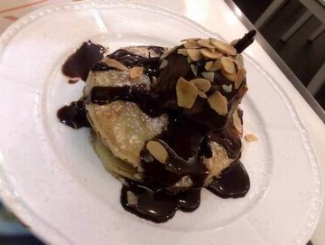 枫糖比利时朱古力班戟