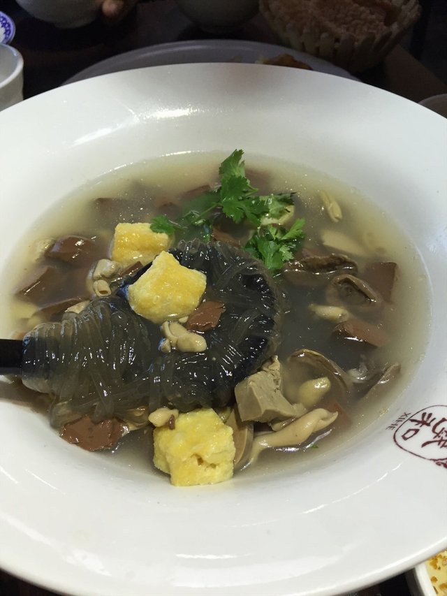 鸭血粉丝汤