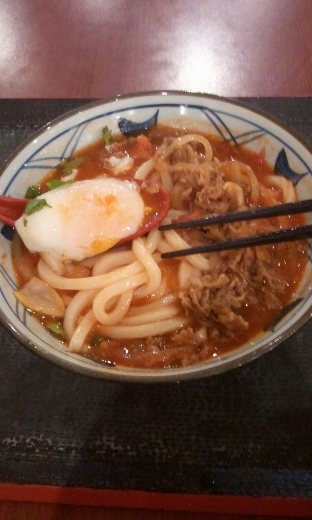 牛肉番茄乌冬面