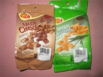 巧克力威化和香草威化