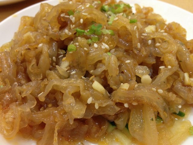 凉拌海蜇伴青瓜