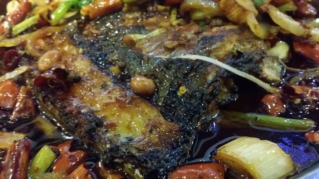 香辣烤鱼
