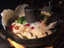 海鲜奶油意面