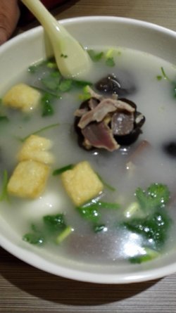 老鸭粉丝汤