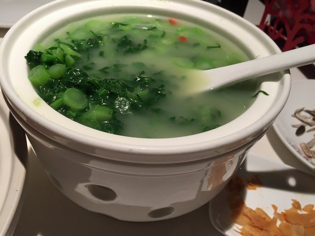 上汤青菜