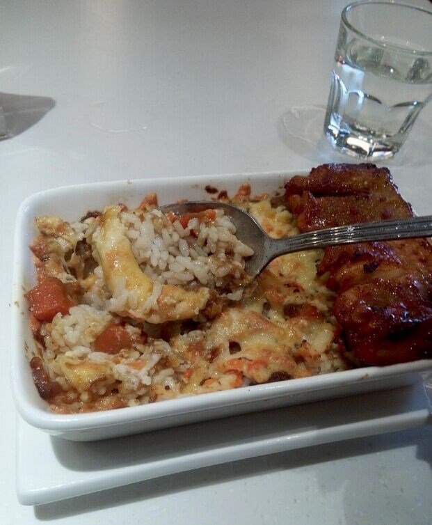 咖喱鸡排饭
