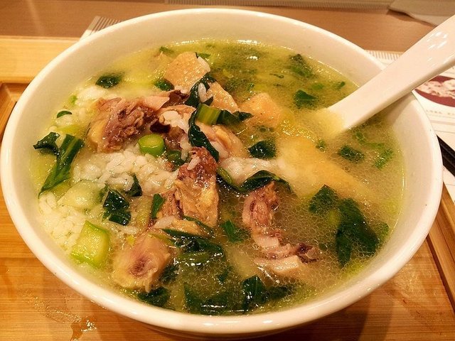 咸鸡泡饭