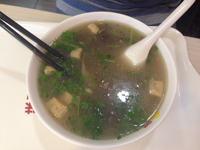 鸭血粉丝汤