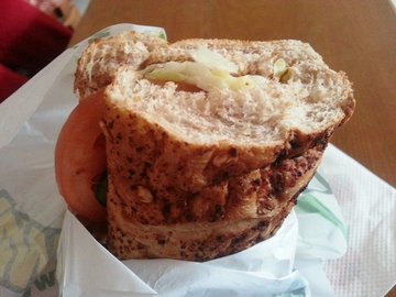 燕麦蜂蜜三明治