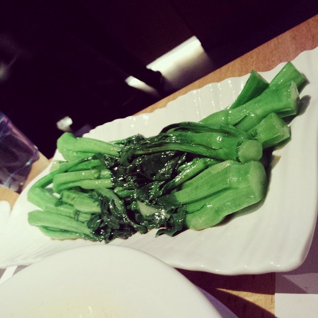 白灼菜心
