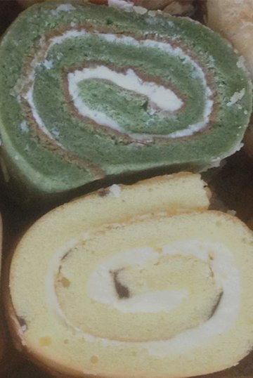 红豆抹茶蛋糕