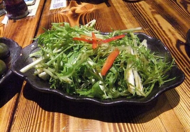 凉拌苦菊