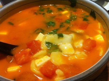 五菜面疙瘩汤
