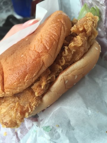 麦辣鸡腿汉堡