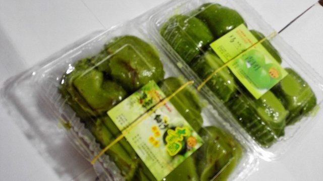 马兰头青团