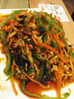 鱼香鸡丝