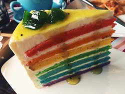 彩虹蛋糕
