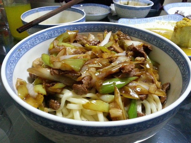 羊肉汆面