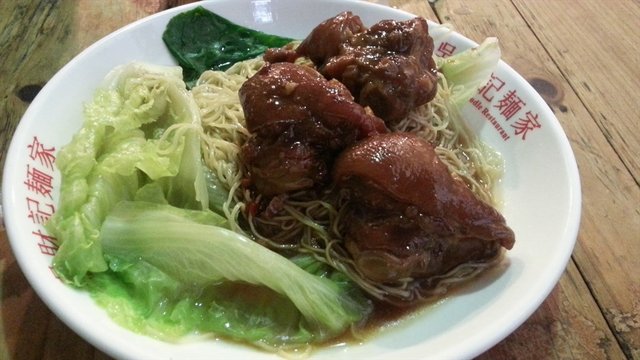猪手捞面