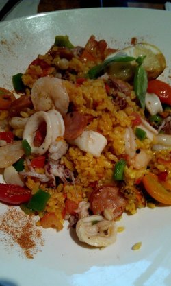 海鲜咖喱炒饭