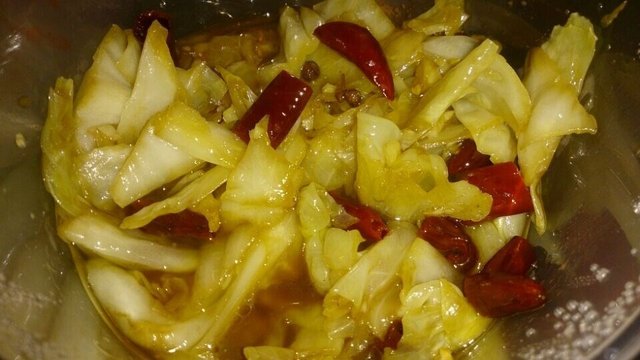 辣炒圆白菜