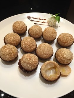 雪蛤流沙煎堆