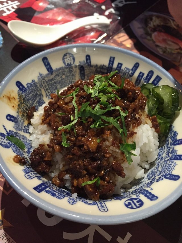 度小月肉燥饭