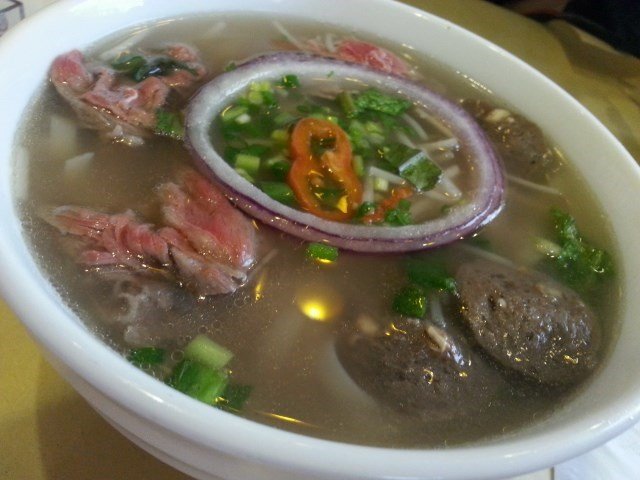 生牛肉 牛丸河粉