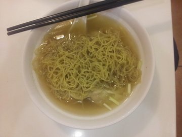 鲜虾蟹籽云吞面