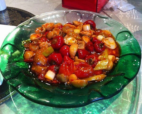 泡椒草菇