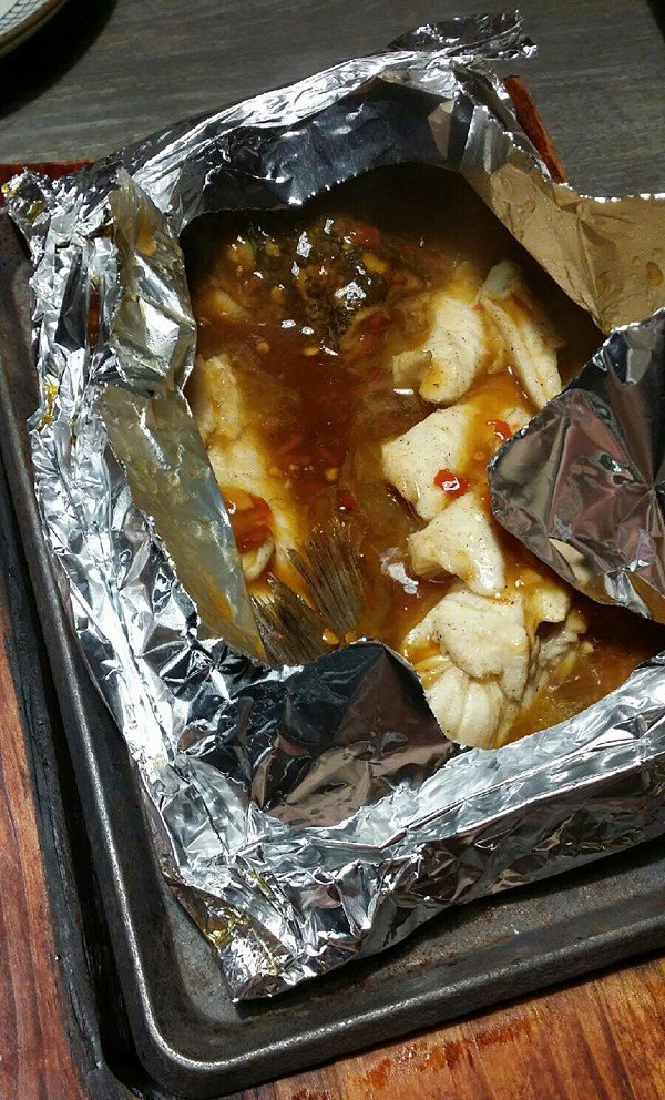 烧汁鲈鱼