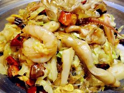 鲜虾粉丝煲