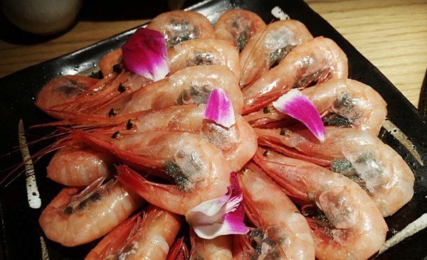 甜虾刺身