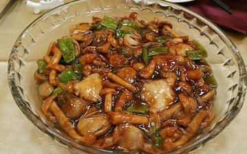 鲍汁三菇